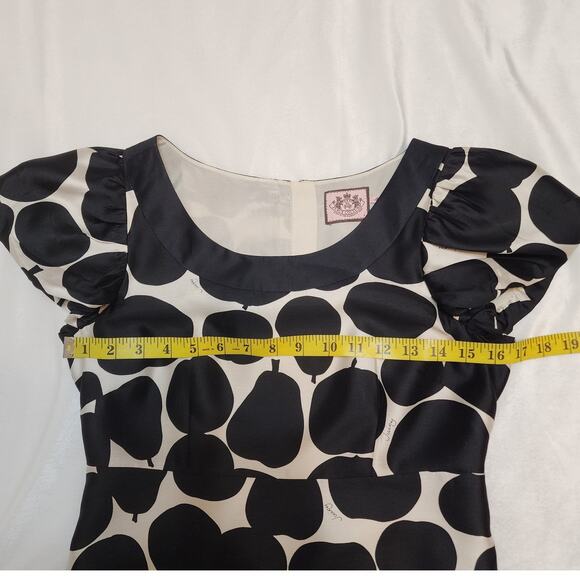 Juicy Couture Fruit Print Sheath Easter Spring Summer Dress, Size 4 - Picture 6 of 8